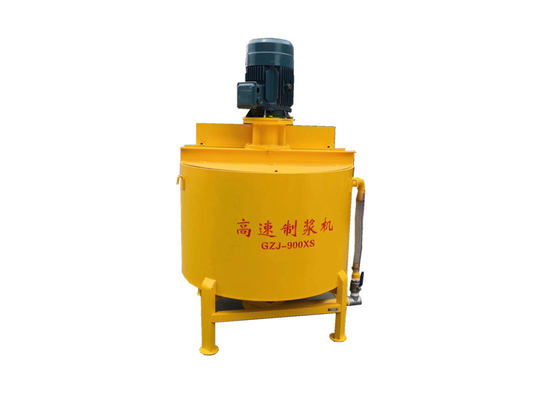 CE 900L ছোট ব্যাচ মর্টার মিক্সার মেশিন 960RPM উচ্চ গতি