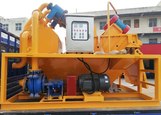 15-90T/H স্লারি ডিসান্ডার মেশিন হলুদ কাদা বালি বিভাজক