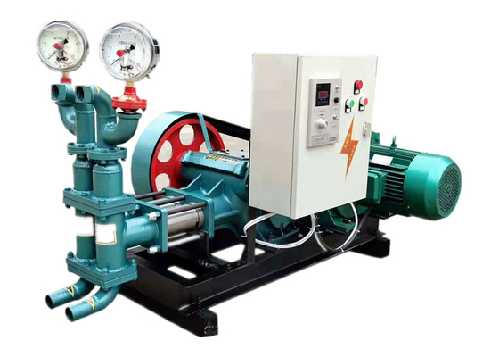 30Kw বৈদ্যুতিক সিমেন্ট গ্রাউট পাম্প 110mm পিস্টন গ্রাউটিং পাম্প সবুজ