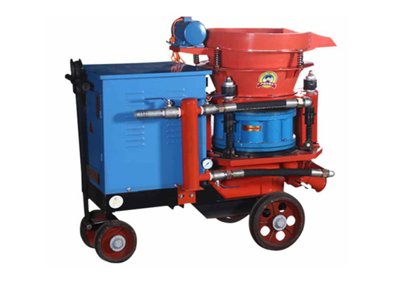 CE SGS 5.5kw ড্রাই মিক্স শটক্রিট মেশিন কংক্রিট গুনাইট মেশিন