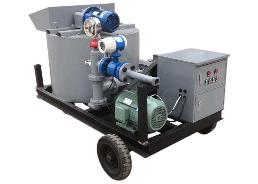 CE 8Mpa মর্টার মিক্সার পাম্প মেশিন 7.5Kw মর্টার মিক্সার এবং পাম্প